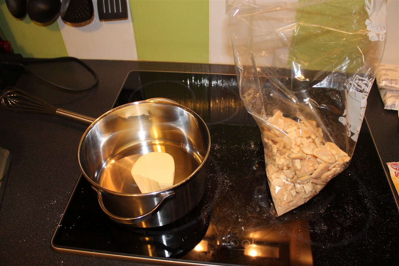 Biskotten zerkleinern